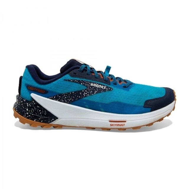Brooks Catamount 2 [1103991D490 男 越野鞋 慢跑鞋 運動 輕量 支撐 緩衝 藍 黑