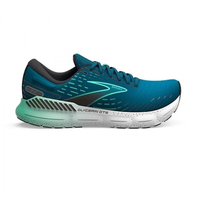 Brooks Glycerin Gts 20 [1103831D439 男 慢跑鞋 運動 避震 緩衝 甘油系列 藍綠