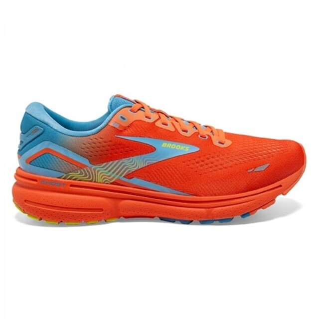 Brooks Ghost 15 [1103931D848 男 慢跑鞋 運動 路跑 訓練 避震緩衝象限 舒適 輕量 橘藍