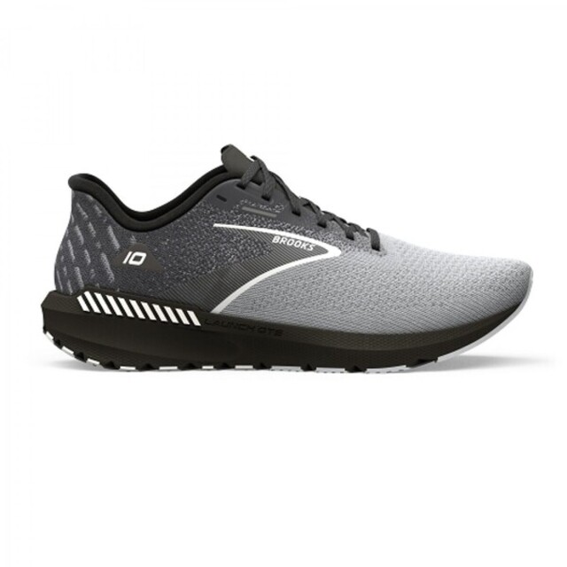 Brooks Launch Gts 10 [1104102E052 男 慢跑鞋 運動 輕量 支撐 緩衝 寬楦 黑灰