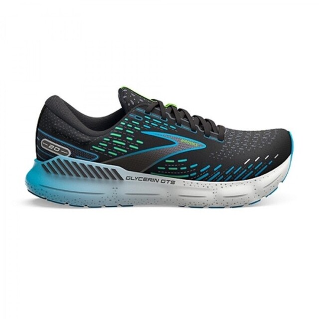 Brooks Glycerin Gts 20 [1103831D006 男 慢跑鞋 運動 避震 緩衝 甘油系列 黑 藍