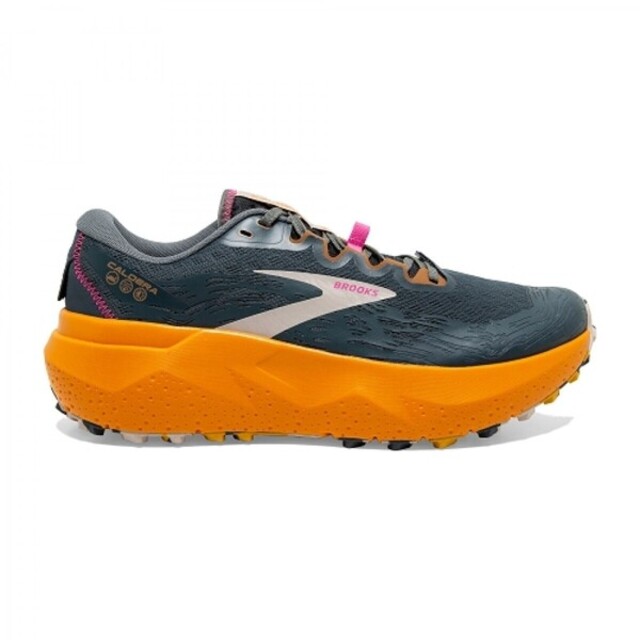Brooks Caldera 6 [1203661B042 女 慢跑鞋 越野 郊山 火山口系列6代 覓食限定款 灰橘