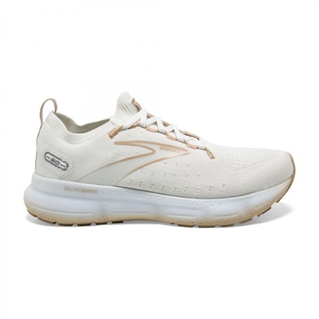 Brooks Glycerin Stealthfit 20 [1203721B122 女 慢跑鞋 避震緩衝象限 卡其