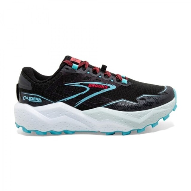 Brooks Caldera 7 [1204041B083 女 越野鞋 運動 慢跑 路跑 火山口系列7代 黑 水藍