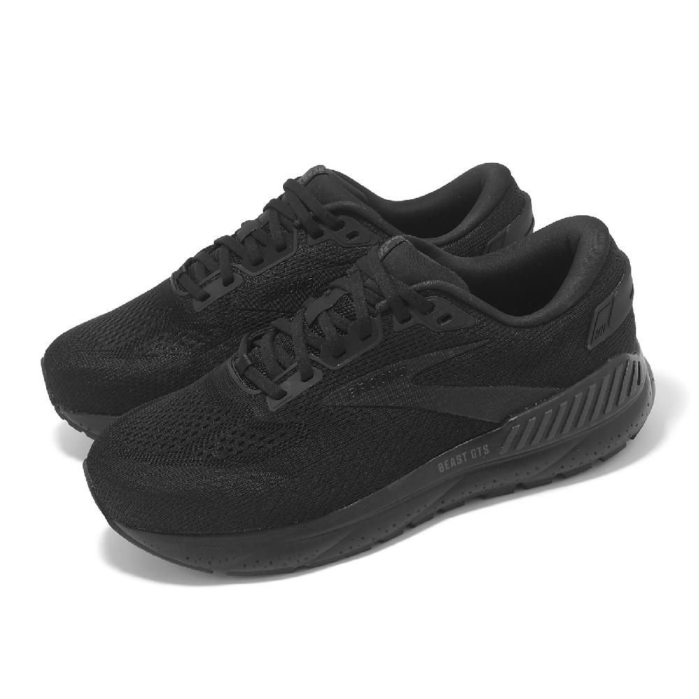 Brooks 布魯克斯 慢跑鞋 Beast GTS 24 4E 男鞋 超寬楦 黑 野獸系列 緩衝 氮氣中底 運動鞋 1104254E020