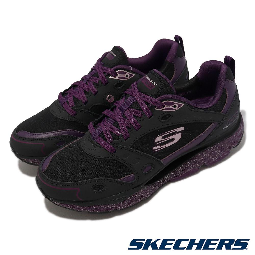 Skechers 慢跑鞋 Pro-Resistance-Agile SRR 女鞋 黑 紫 超回彈 弧形大底 運動鞋 896066BKPR