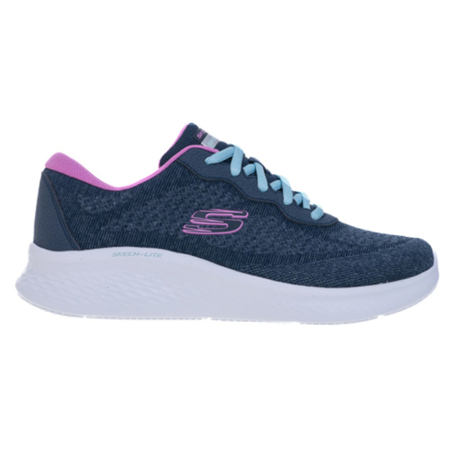 Skechers Skech-Lite Pro [150045WNVPK 女 休閒鞋 運動 步行 寬楦 舒適 深藍 粉