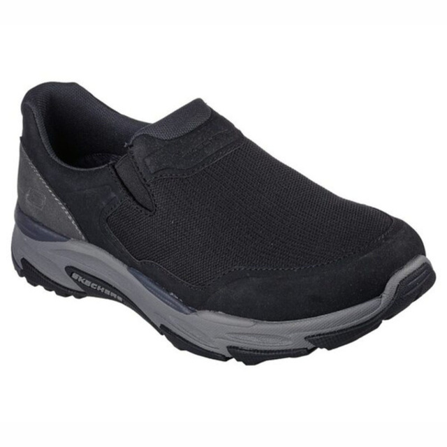 Skechers Altimar [204712BLK 男 健走鞋 休閒 步行 套入式 緩震 透氣 記憶鞋墊 黑