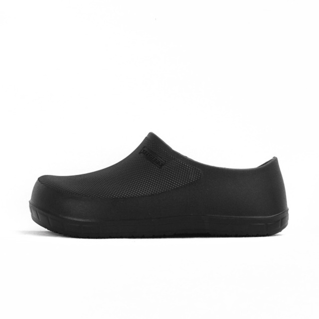Skechers Evaa SR [108048BLK 女 工作鞋 止滑 保護 防油 緩震 舒適 套穿式 全黑