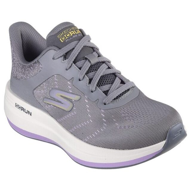 Skechers Go Run Pulse 2.0 [129111GYLV 女 慢跑鞋 運動 健走 避震 輕量 灰紫