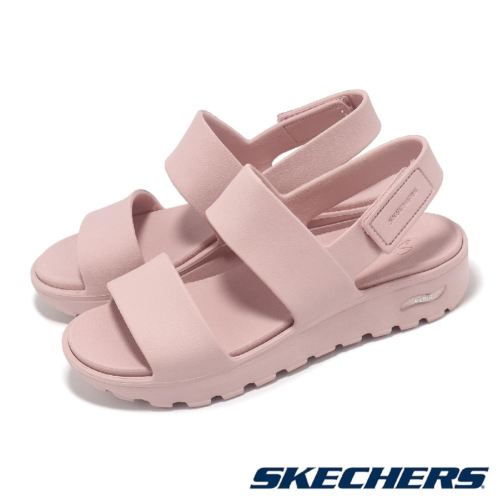 Skechers 斯凱奇 涼鞋 Arch Fit Footsteps-Day Dream 女鞋 粉 支撐 防水 可調節 涼拖鞋 111380BLSH