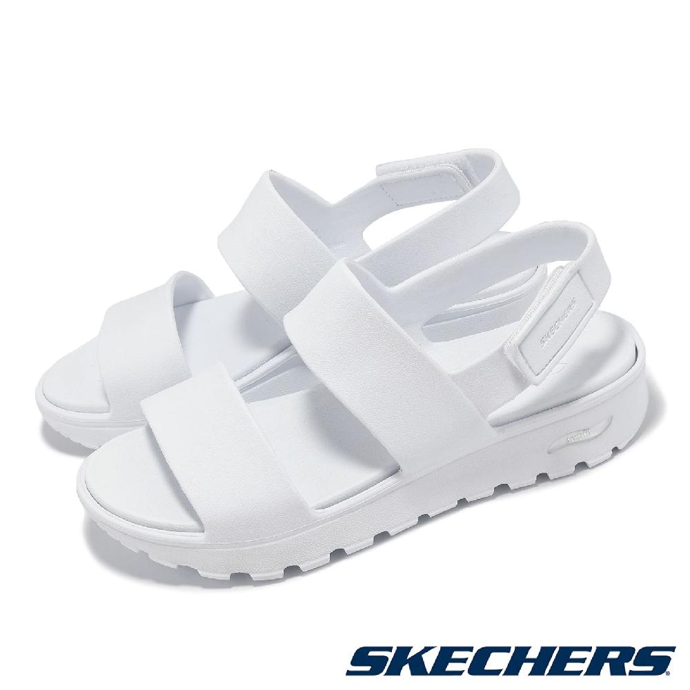 Skechers 斯凱奇 涼鞋 Arch Fit Footsteps-Day Dream 女鞋 白 支撐 防水 可調節 涼拖鞋 111380WHT