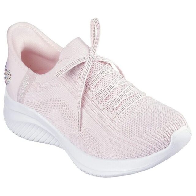 Skechers Ultra Flex 3.0 [150177LTPK 女 健走鞋 休閒 步行 愛心水鑽 瞬穿 淺粉