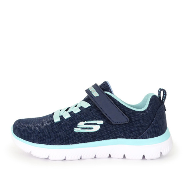 Skechers Summits [302072LNVAQ 中童鞋 運動 休閒 慢跑 健走 緩衝 回彈 舒適 校園 藍