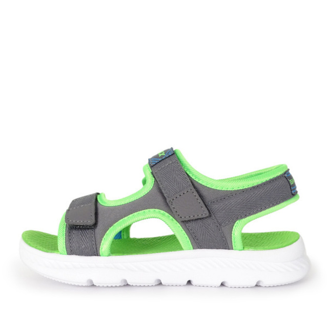 Skechers C-flex Sandal 2.0 [400042LCCLM 中童鞋 運動 拖鞋 涼鞋 透氣 灰 綠