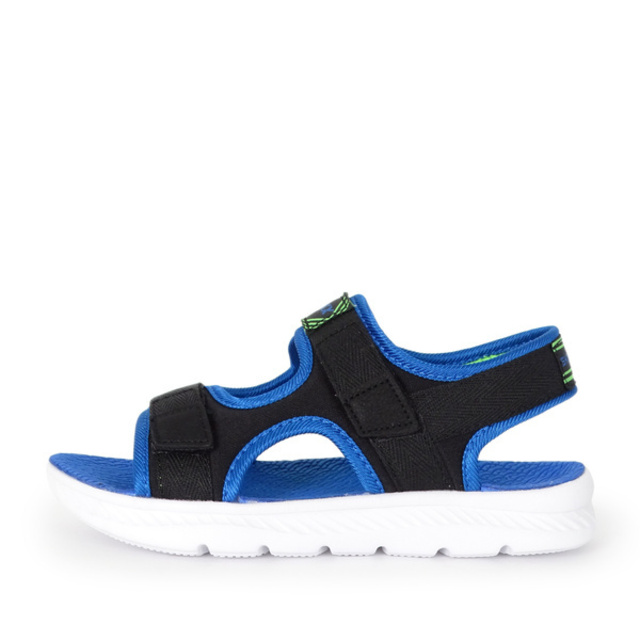 Skechers C-flex Sandal 2.0 [400042LBBLM 中童鞋 運動 拖鞋 涼鞋 透氣 黑 藍
