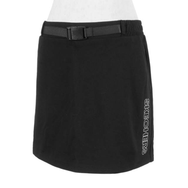Skechers [L221W019-0018 女 短褲 運動 休閒 舒適 棉質 復古 輕薄 黑