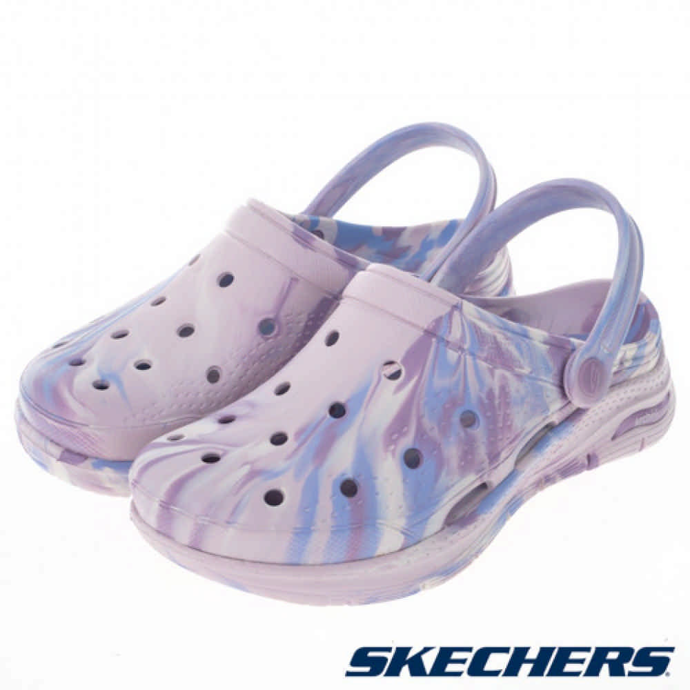 SKECHERS 女 ARCH FIT FOAMIES 休閒鞋-111403LAV