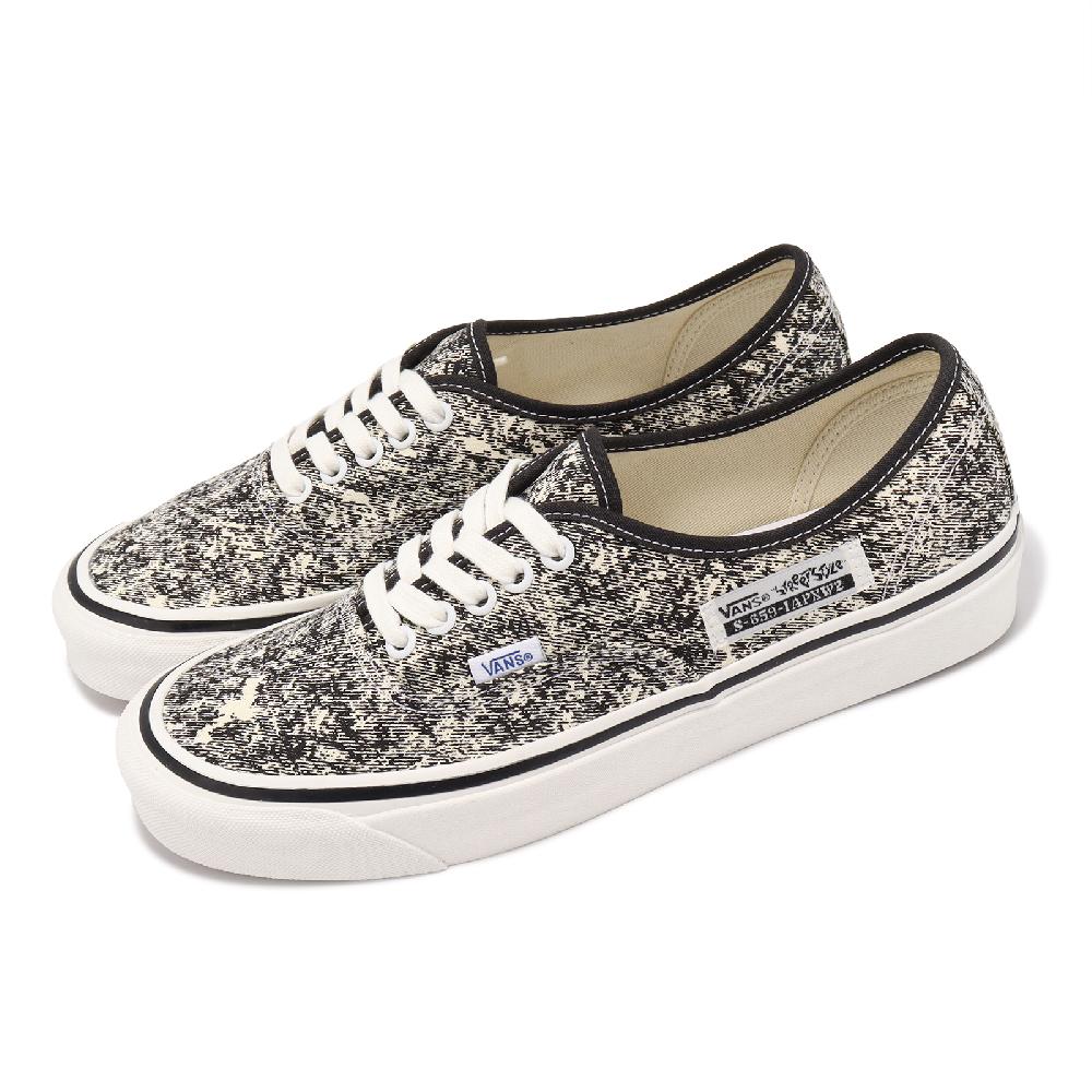 Vans 範斯 休閒鞋 Authentic 44 DX 男鞋 黑 白 帆布 酸洗 低筒 經典 滑板 板鞋 VN0A4BVYWHT