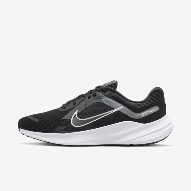 Nike Quest 5 [DD0204-001 男 慢跑鞋 運動 休閒 路跑 透氣 柔軟 舒適 緩震 黑灰白