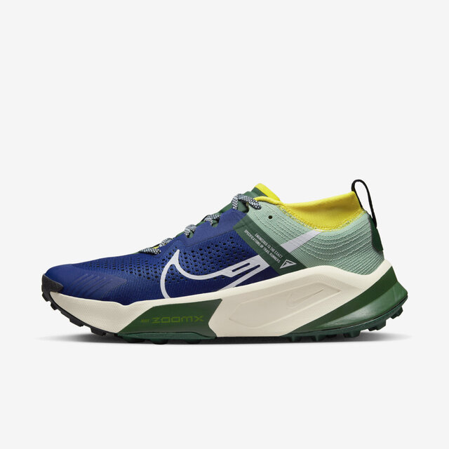 Nike Zoomx Zegama Trail [DH0623-400 男 慢跑鞋 越野 運動 耐磨 緩震 穩定 藍綠