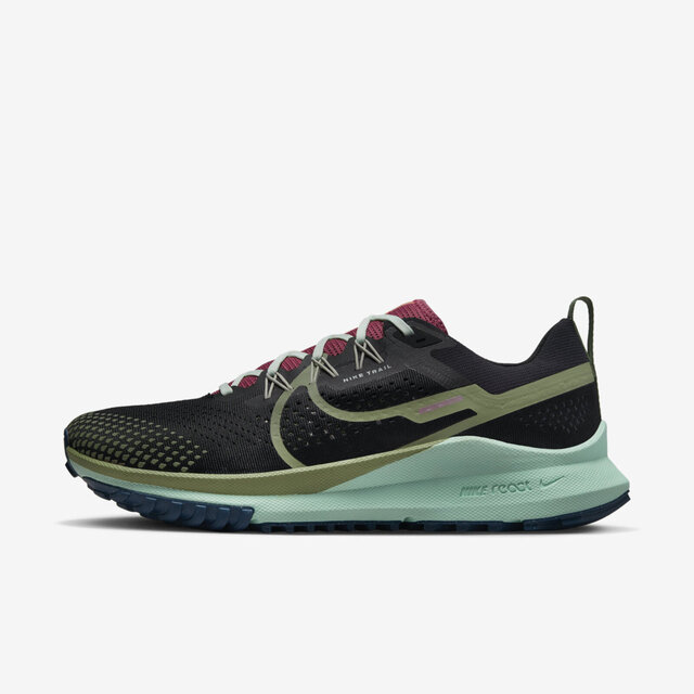 Nike React Pegasus Trail 4 [DJ6158-004 男 慢跑鞋 運動 路跑 緩震 越野 黑綠