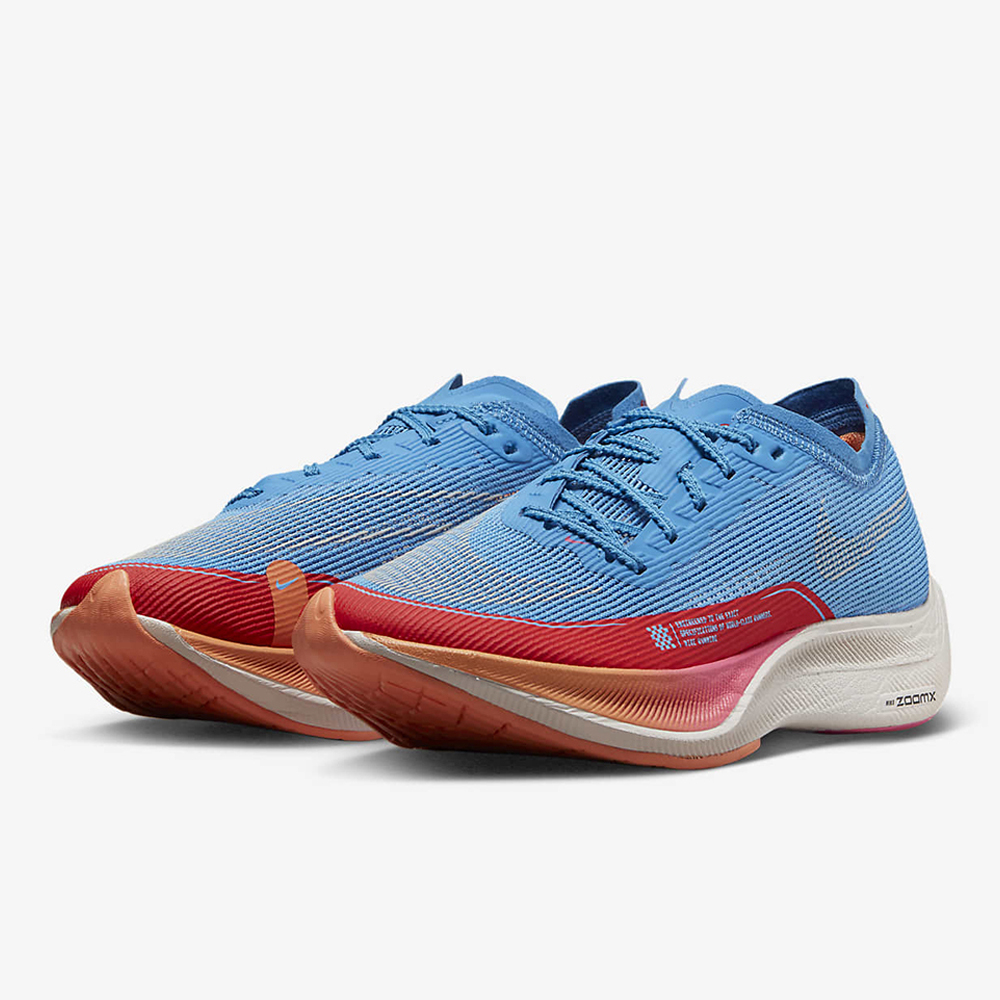 【NIKE】W NIKE ZOOMX VAPORFLY NEXT% 2 跑步鞋 女鞋 藍橘紅-DZ5222400