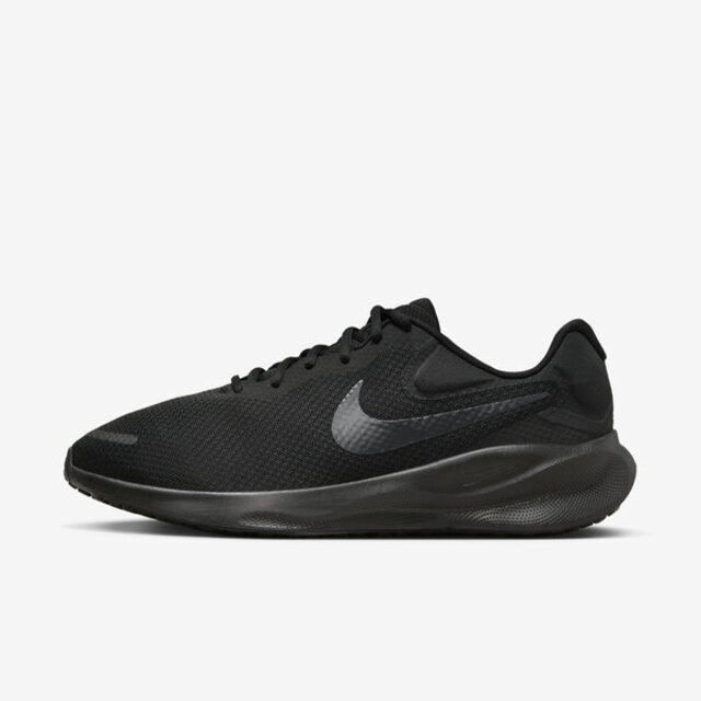 Nike Revolution 7 [FB8501-001 男 慢跑鞋 特寬 運動 休閒 入門款 舒適 緩震 透氣 黑