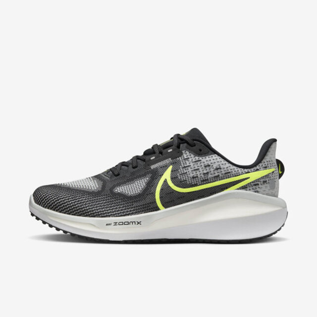 Nike Vomero 17 [FB1309-001 男 慢跑鞋 運動 路跑 訓練 緩震 舒適 耐磨 黑灰 螢黃