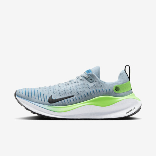 Nike ReactX Infinity Run 4 [DR2665-402 男 慢跑鞋 路跑 訓練 緩震 耐磨 藍綠