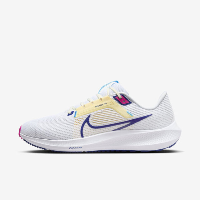 Nike Air Zoom Pegasus 40 [DV3853-105 男 慢跑鞋 運動 路跑 小飛馬 支撐 白 藍紫