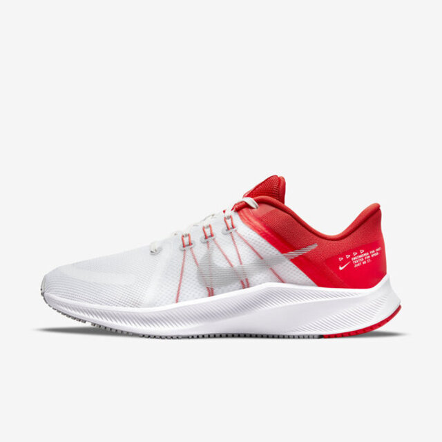 Nike Quest 4 [DA1105-100 男 慢跑鞋 運動 訓練 休閒 輕量 避震 包覆 支撐 透氣 白 紅