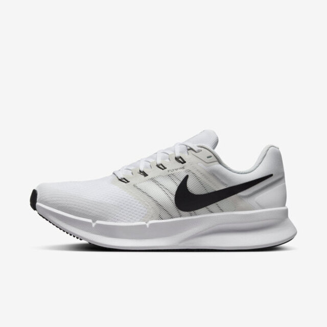 Nike Run Swift 3 [DR2695-102 男 慢跑鞋 運動 路跑 休閒 透氣 緩震 支撐 耐穿 白黑