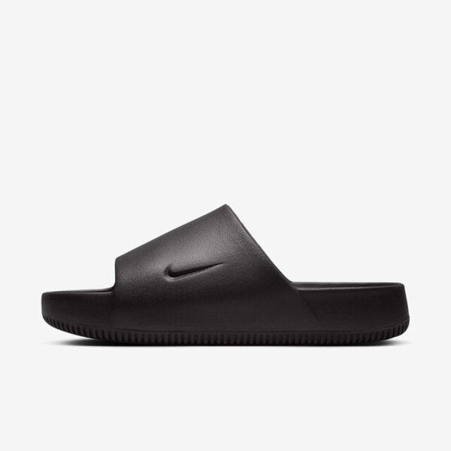 Nike Calm Slide [FD4116-202 男女 涼拖鞋 休閒 舒適 快乾 夏天 泳池 止滑 簡約 黑