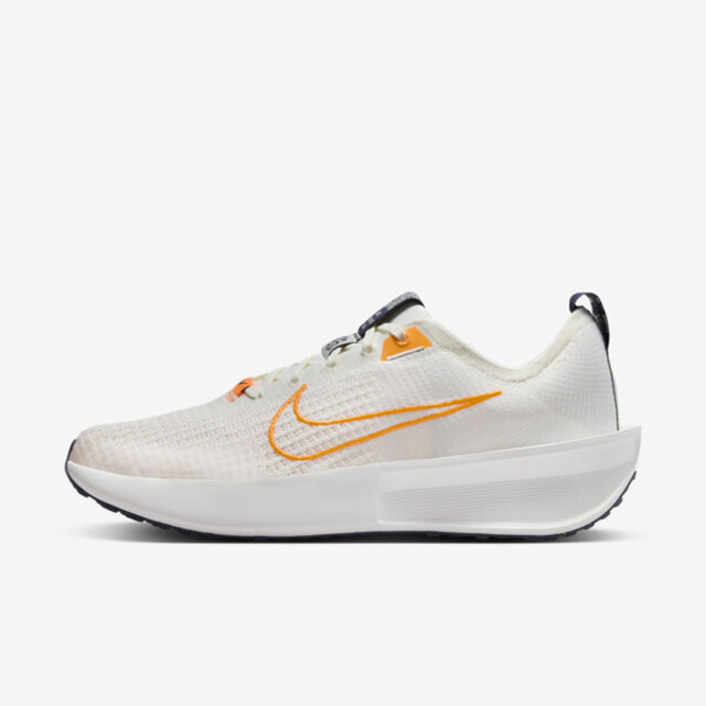 Nike Interact Run [FD2291-103 男 慢跑鞋 運動 休閒 針織 透氣 回彈 緩震 舒適 白橘