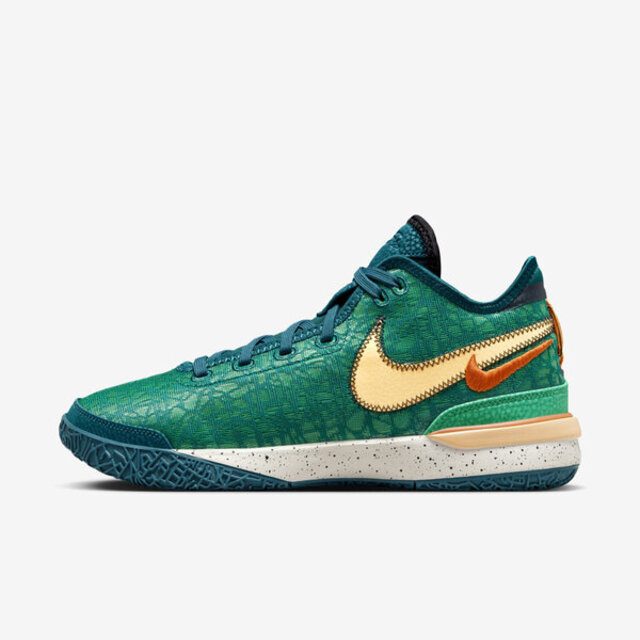 Nike Zoom LeBron NXXT GEN EP [DR8788-301 男 籃球鞋 運動 實戰 球鞋 綠橘