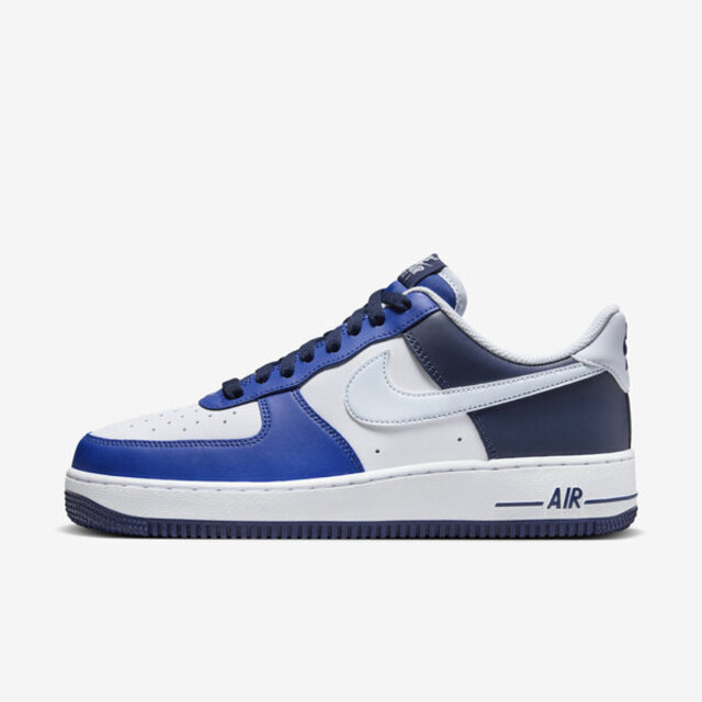 Nike Air Force 1 '07 Lv8 [FQ8825-100 男 休閒鞋 經典 AF1 反轉午夜藍 藍灰白