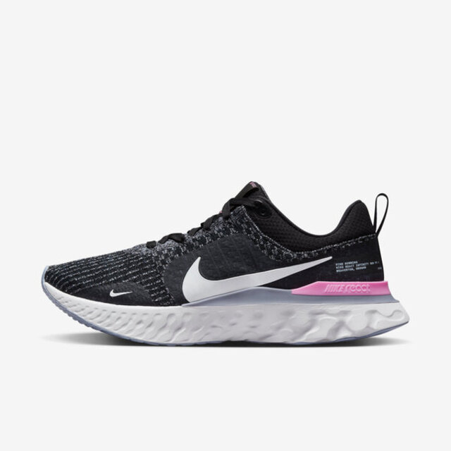 Nike React Infinity Run FK 3 DZ3014-001 男 慢跑鞋 運動 緩震 包覆 黑粉