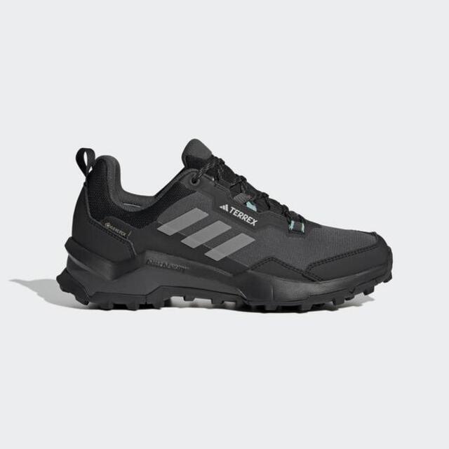 Adidas Terrex Ax4 GTX W [HQ1051 女 登山鞋 戶外 越野 跑鞋 防水 穩定 耐磨 黑 灰