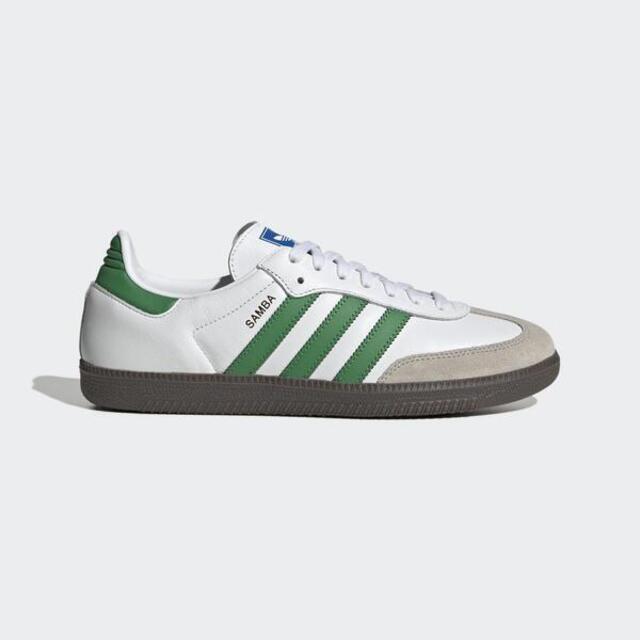Adidas Samba OG IG1024 男女 休閒鞋 運動 經典 復古 德訓鞋 皮革 膠底 流行 穿搭 白綠