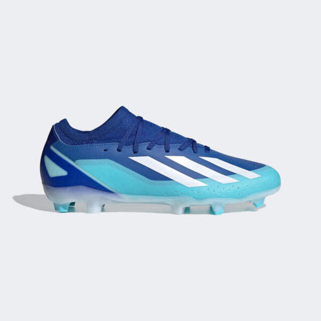 Adidas X Crazyfast.3 FG GY7428 男女 足球鞋 室外 運動 訓練 硬地 塑膠釘 藍