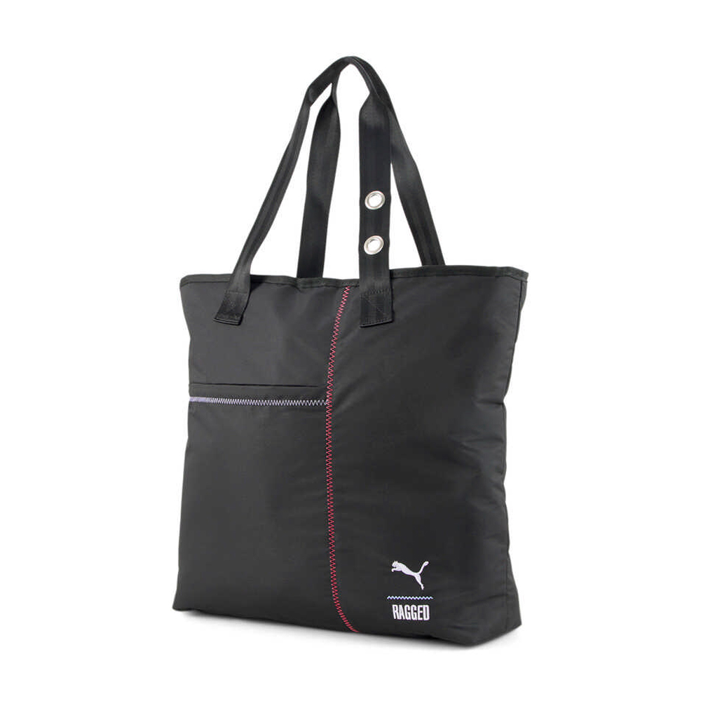 【PUMA】TRP系列購物袋 手提包 女包 黑色-07970301