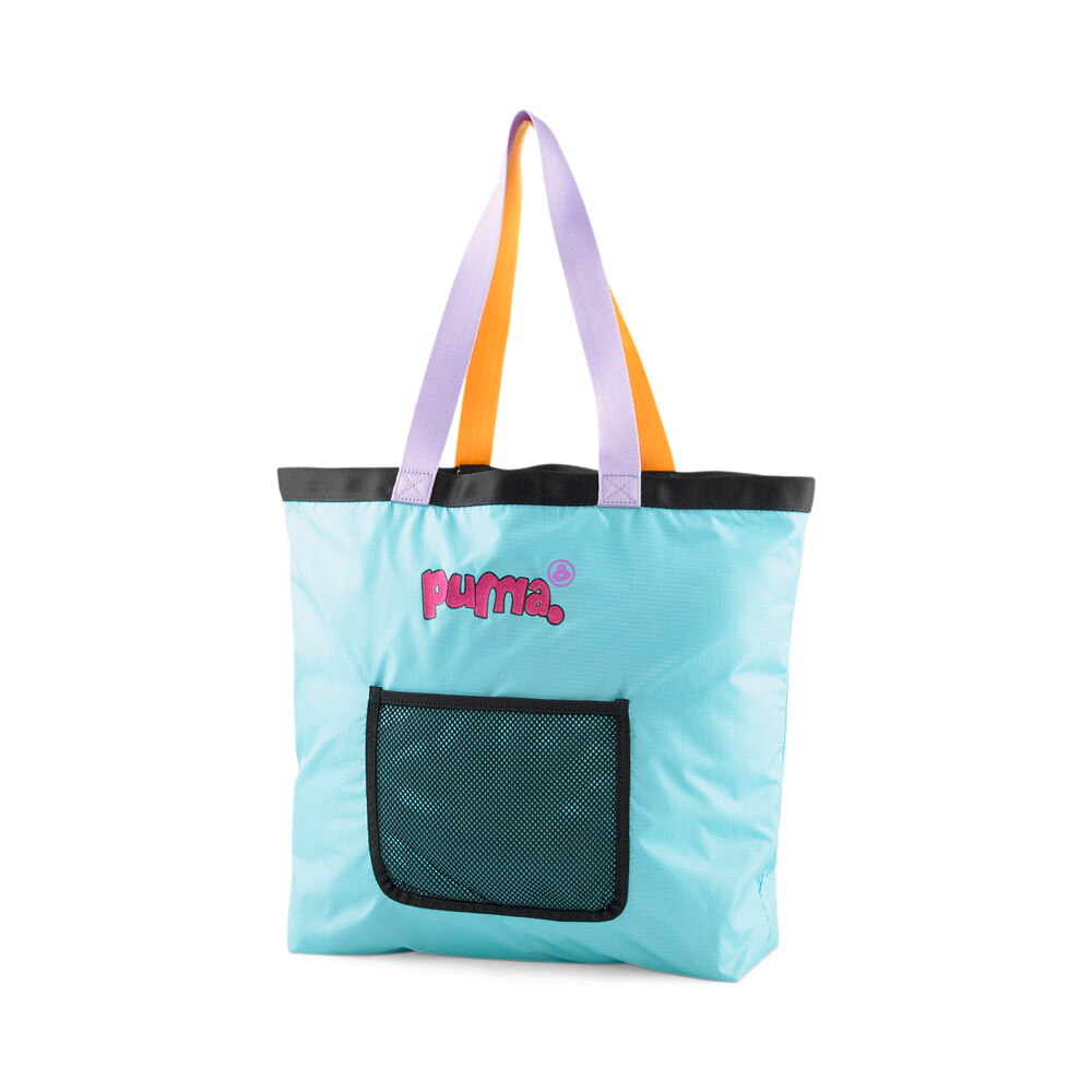 【PUMA】8enjamin系列購物袋 手提包 男包 女包 藍色-07982001