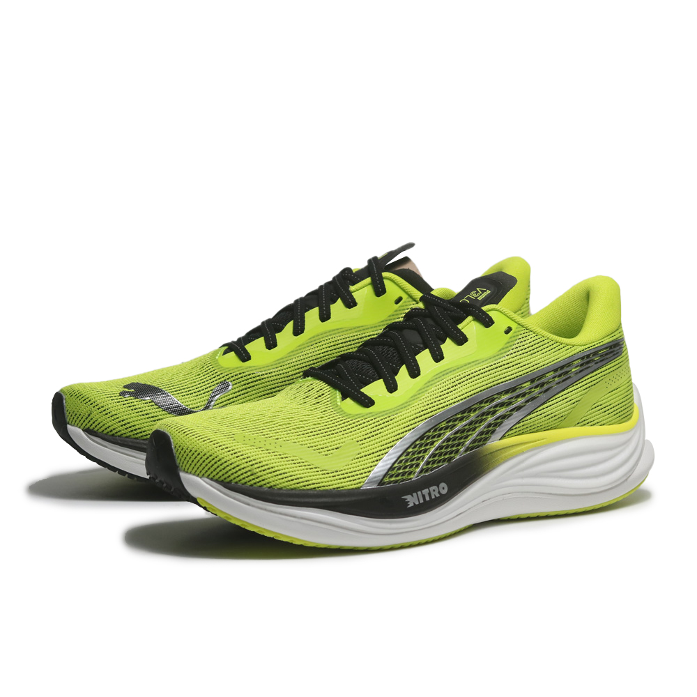 PUMA 慢跑鞋 VELOCITY NITRO 3 PR 螢光黃 氮氣 慢跑鞋 運動鞋 男 38008001