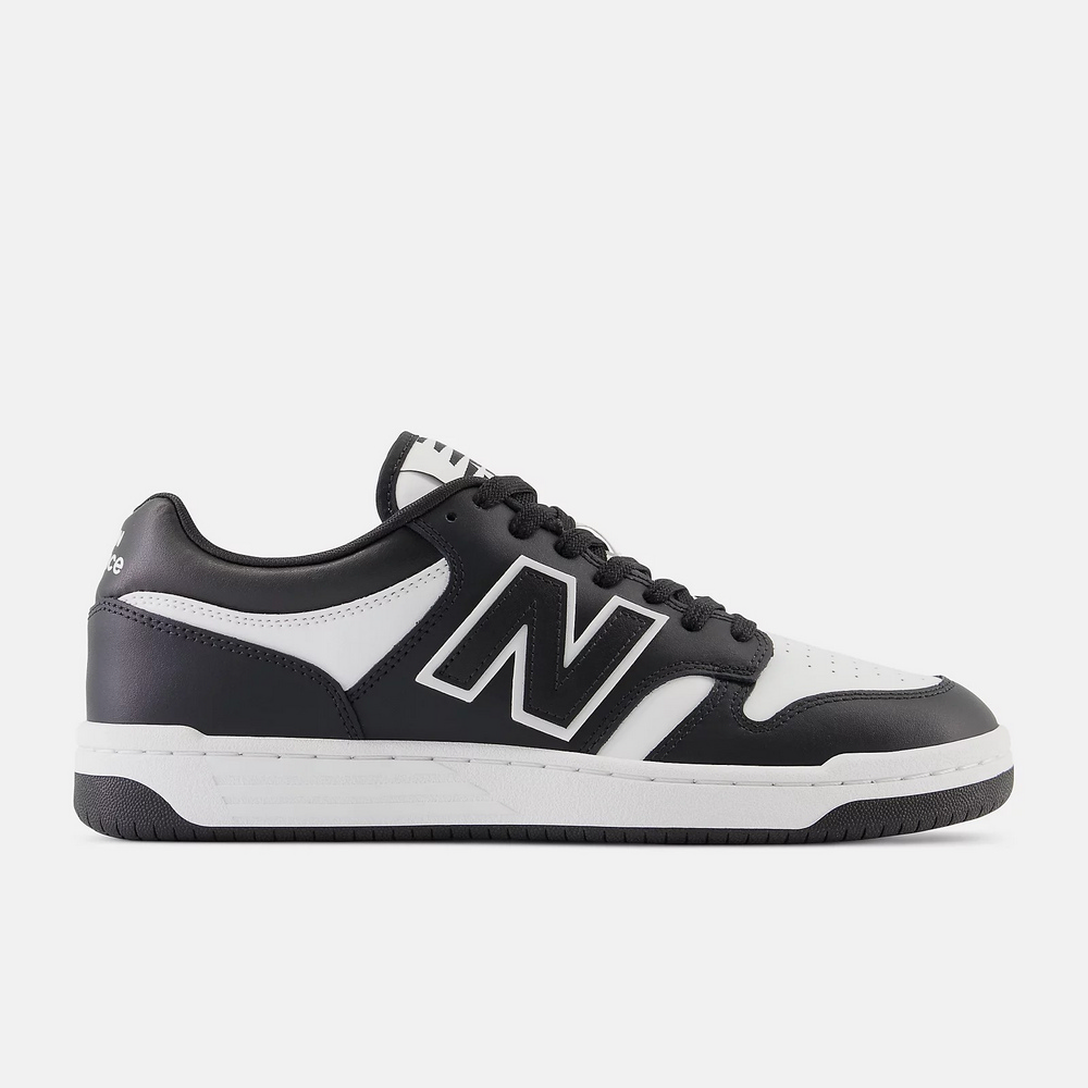 【New Balance】復古鞋 休閒鞋 男鞋 女鞋 黑白 BB480LBA-D