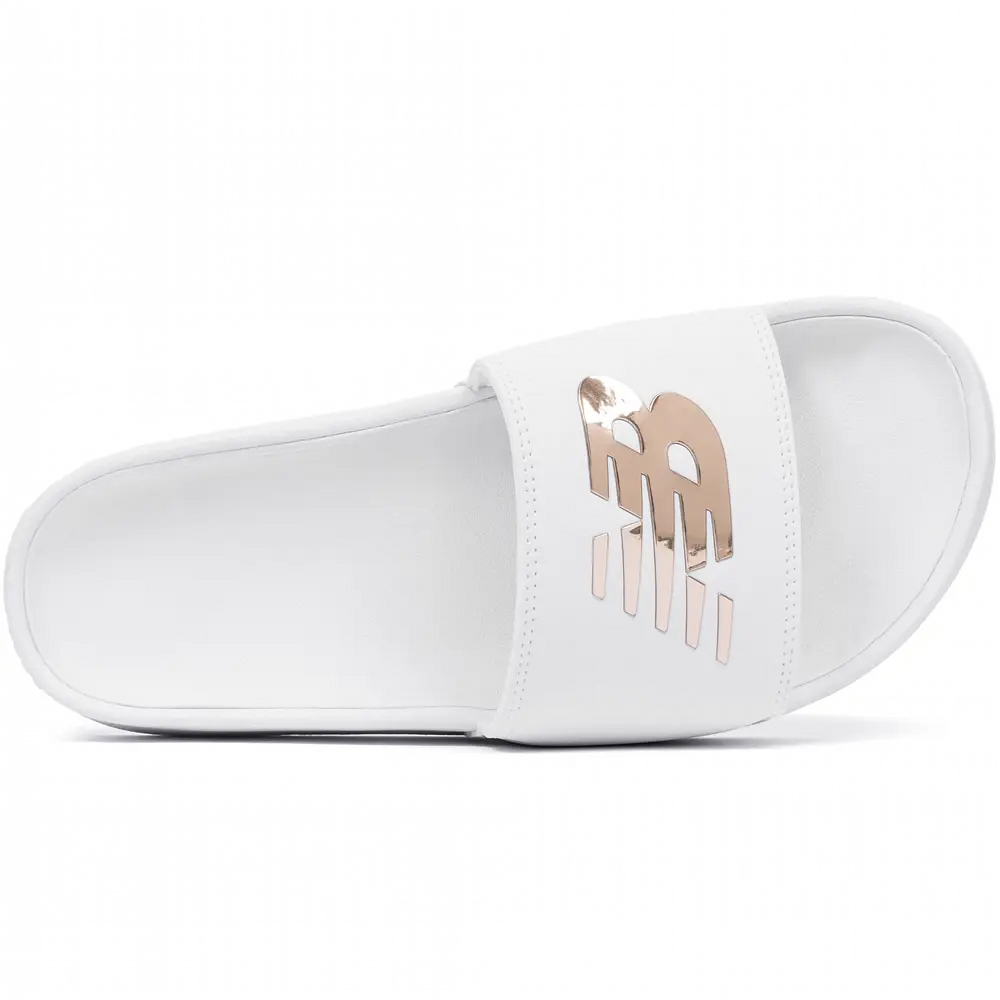 【New Balance】涼拖鞋 Slipper 女鞋 拖鞋 白色 SWM200J3-B