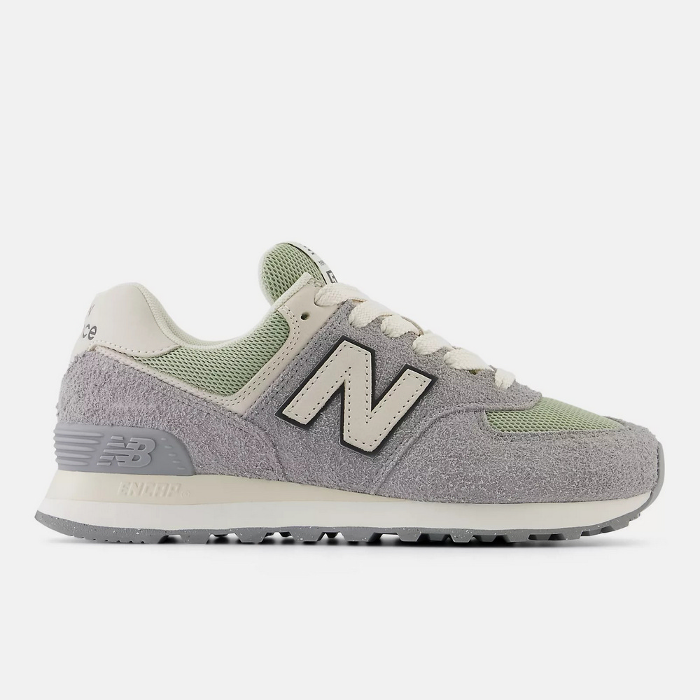 【New Balance】復古鞋 休閒鞋 女鞋 灰綠色 WL574GA2-B