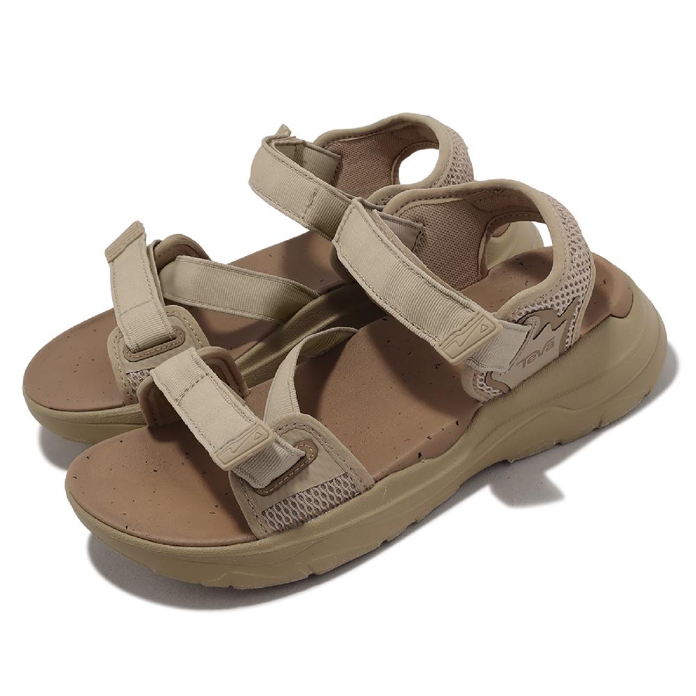 Teva 運動涼鞋 W Zymic 女鞋 奶茶色 卡其 再生材質 織帶 緩震 魔鬼氈 1124039SSME