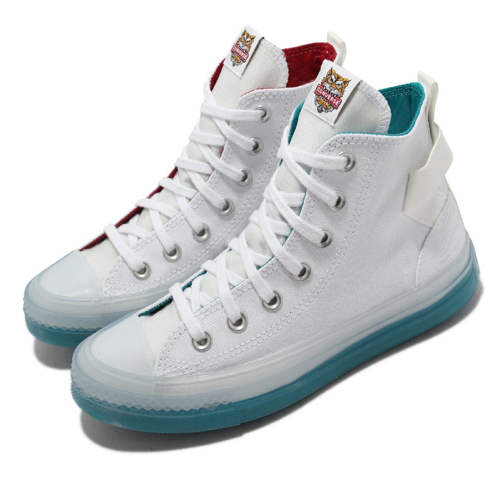 Converse 休閒鞋 All Star CX 運動 男女鞋 經典款 虎年限定 情侶鞋 帆布 高筒 白 藍 173128C