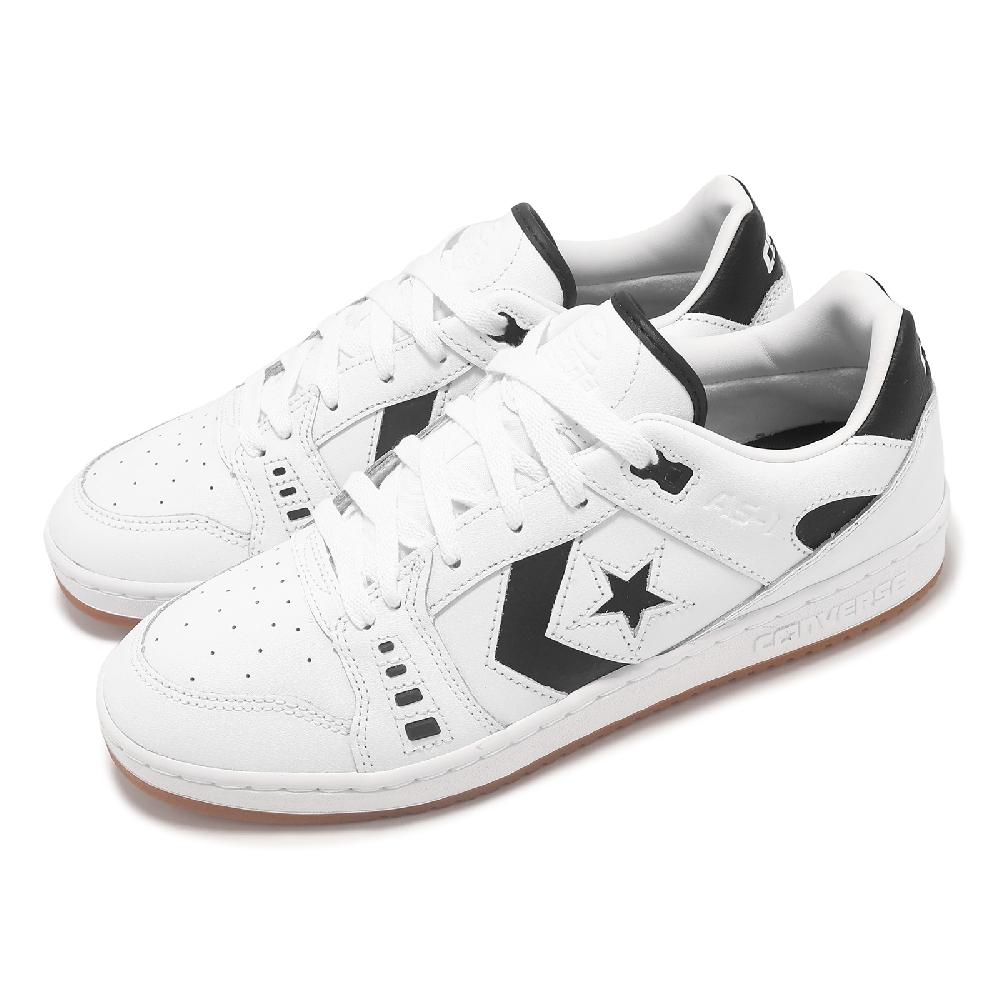 Converse 匡威 滑板鞋 AS-1 Pro 男鞋 女鞋 白 黑 膠底 皮革 休閒鞋 A07318C